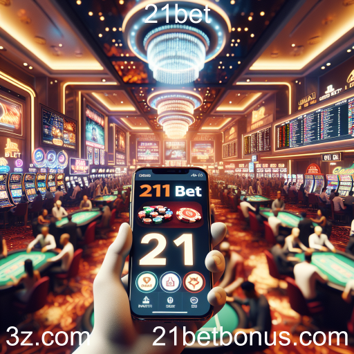 Apostas Móveis: A Revolução das Apostas no 21bet